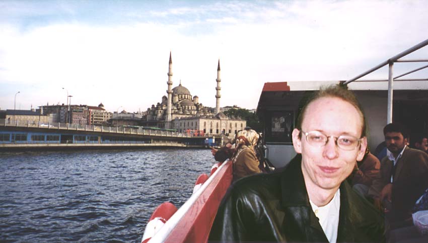 Jørund on the Bosphorus ferry