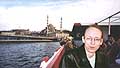 Jørund on the ferry across the Bosphorus